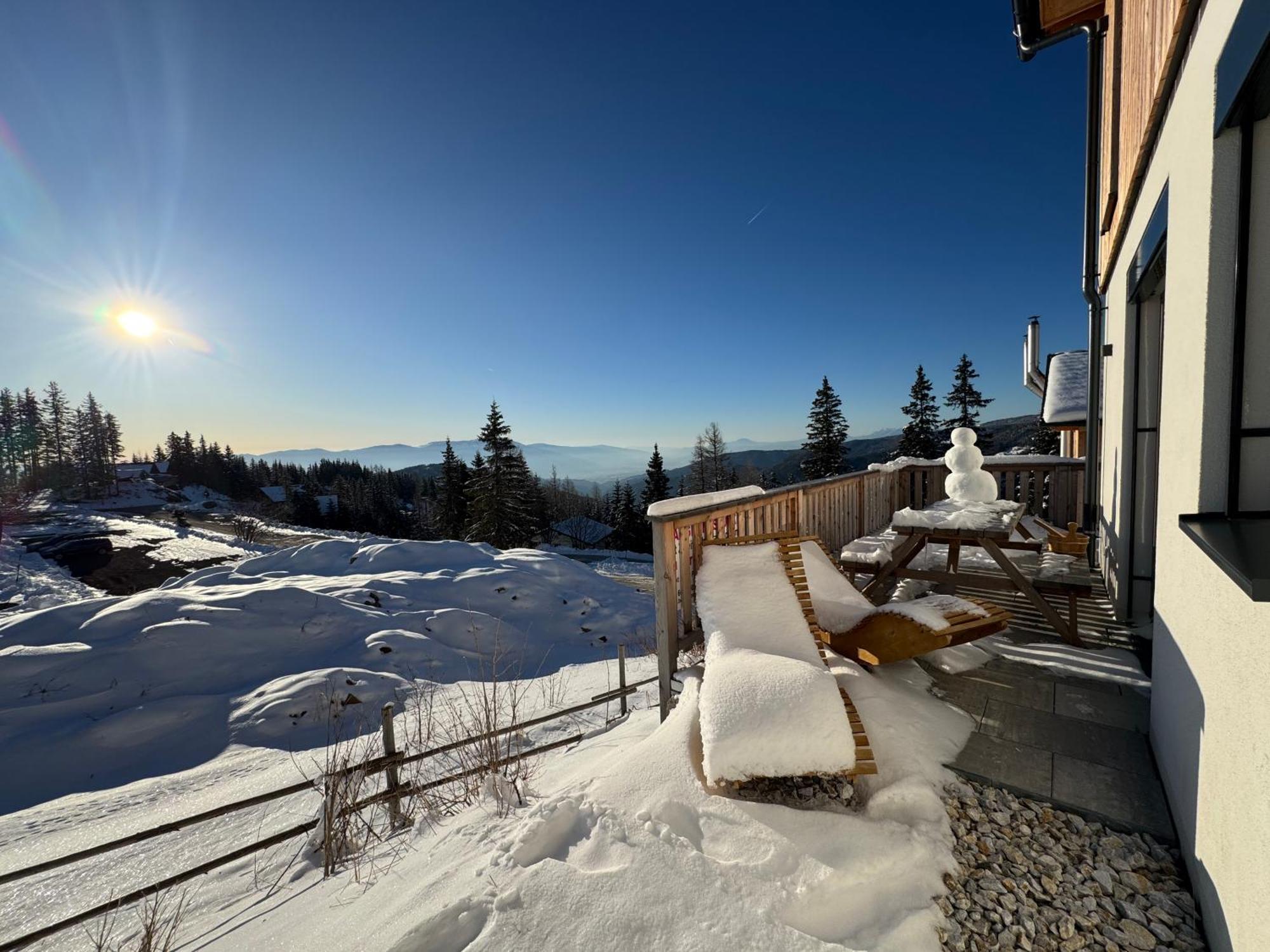 Berglisl - Direkt An Der Schipiste! Neue Ferienwohnung Mit Sauna Klippitztorl Exterior foto